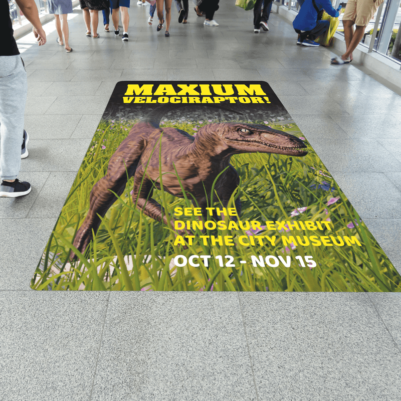 General Formulations® GFC211 Traffic Graffic® UL 6-mil Gloss Floor Laminate — 54" / 150 Feet