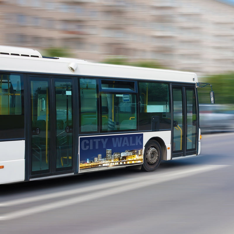 General Formulations® GFC209 MetroMark® Outfront & JCDecaux Approved 3.5-mil Matte White Opaque Transit Vinyl — 54" / 150 Feet
