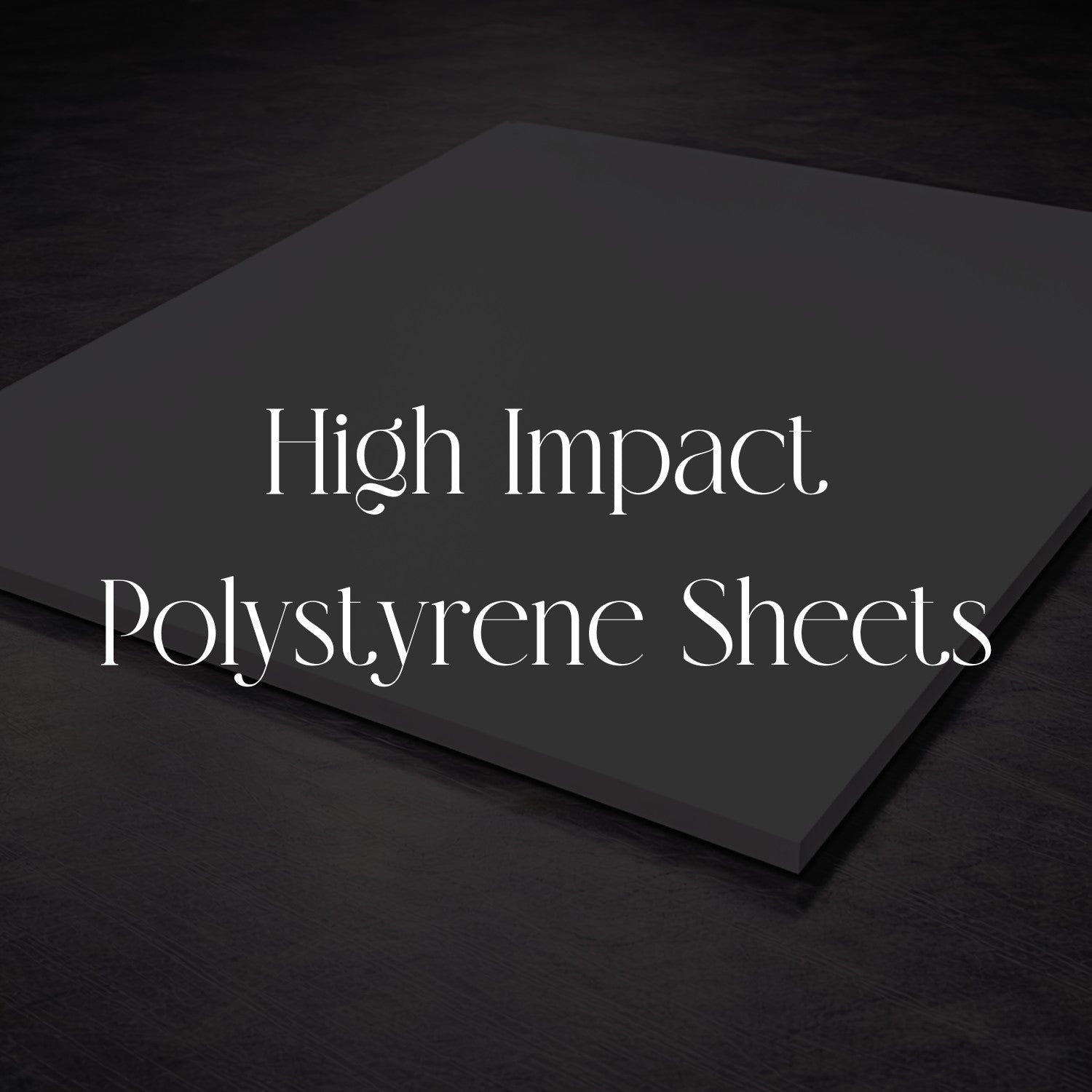 High Impact Polystyrene Sheets - SFPlasticSignSupply