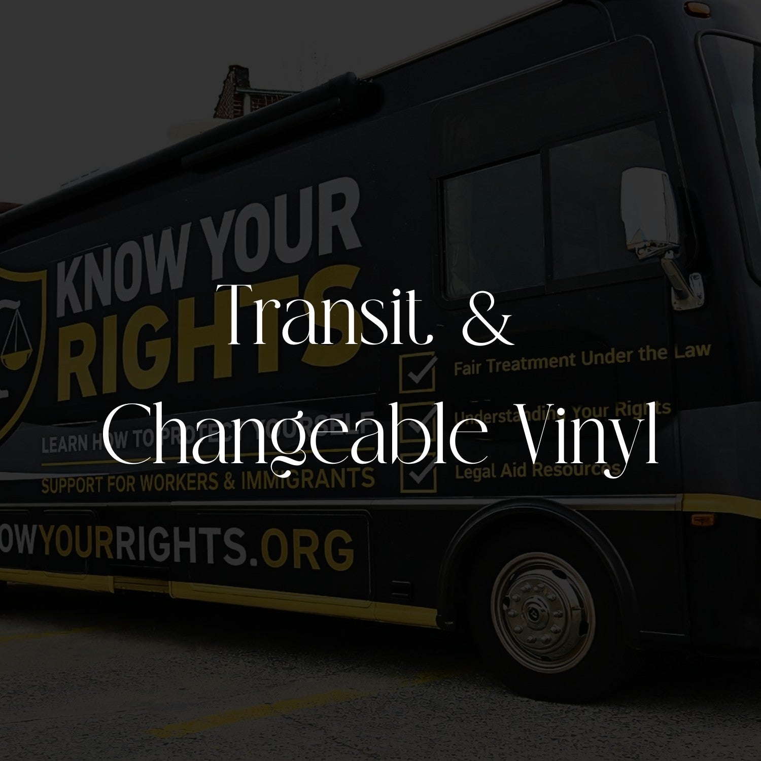 Transit & Changeable Vinyl - SFPlasticSignSupply