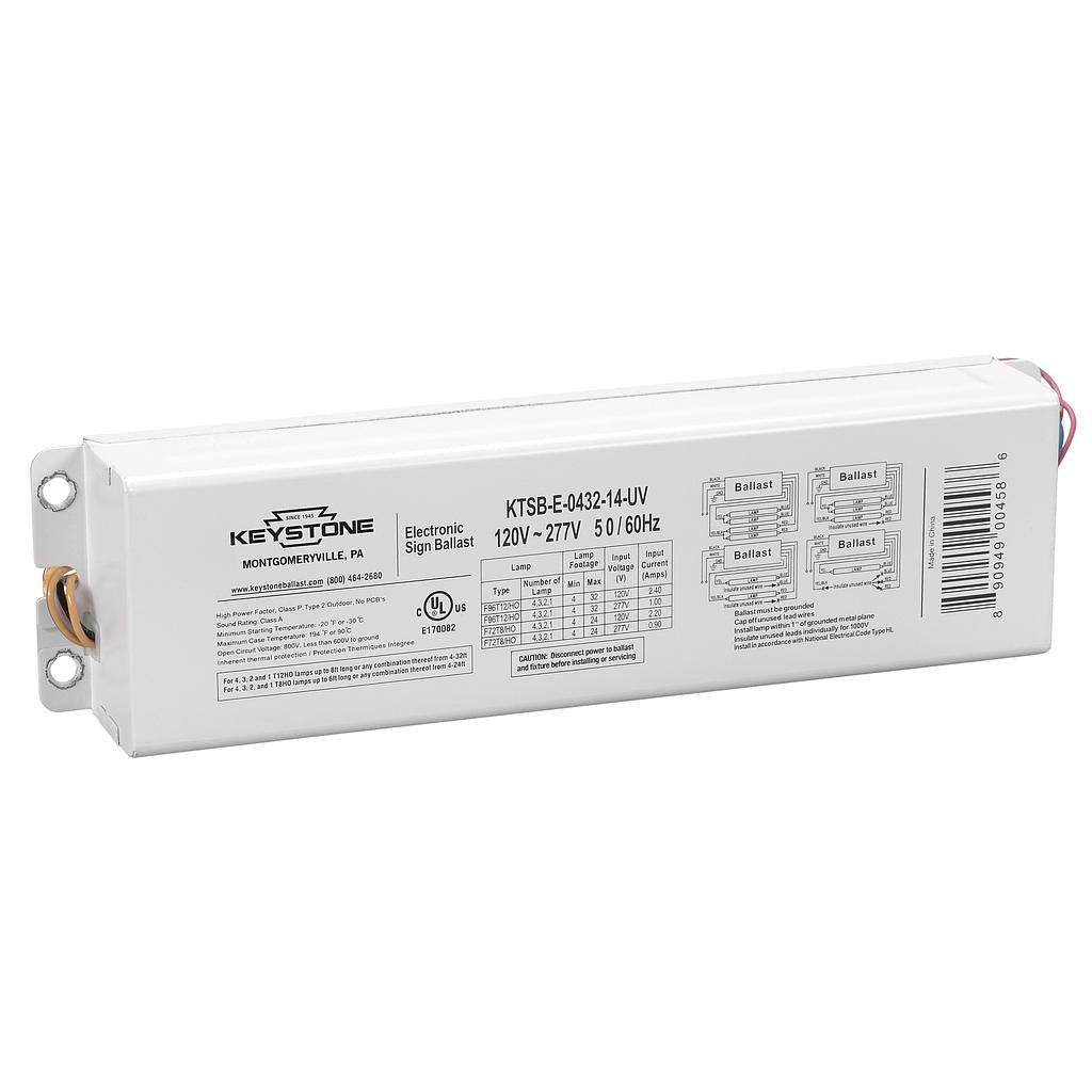 Keystone KTSB-E-0216-12-UV Electronic Sign Ballast