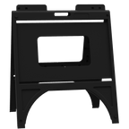 Plasticade Quiksign A-Frame 24 x 18 Black