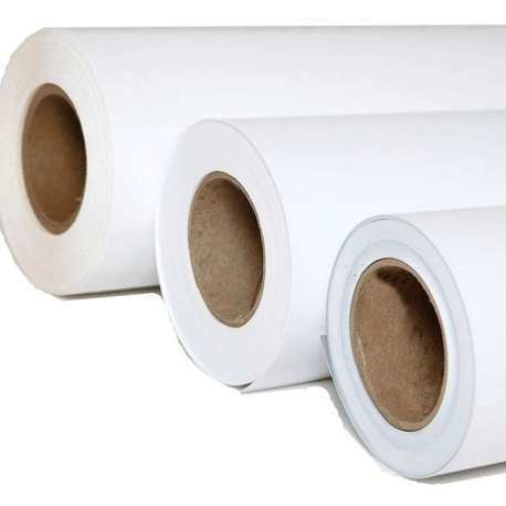 SO490 White Back Roll-Up Matte Banner 8 mil 36 inch x 100 ft