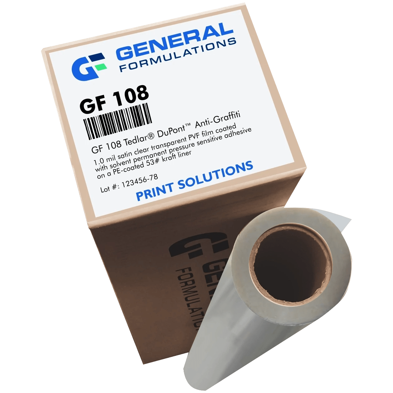 General Formulations GF 108 Anti-Graffiti Laminate 54 inch x 150 ft