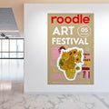 MacTac® Roodle Scored ROS528 5.5-mil Matte White Removable Wall Vinyl