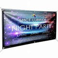 White Double-Sided Blockout Banner 18 oz 63 inch x 50 yards