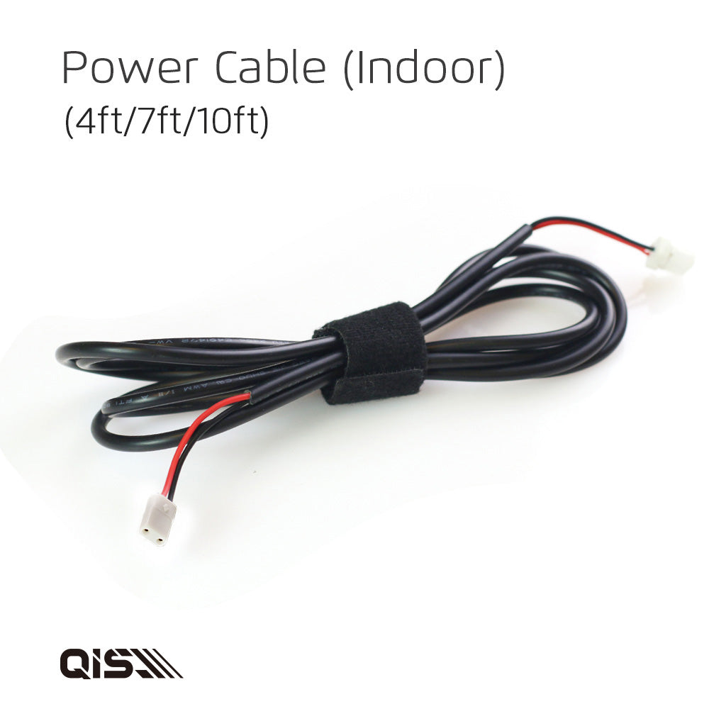 G2G Lighting® QIS Indoor Male Connector Jacketed Cable — 7ft 18AWG