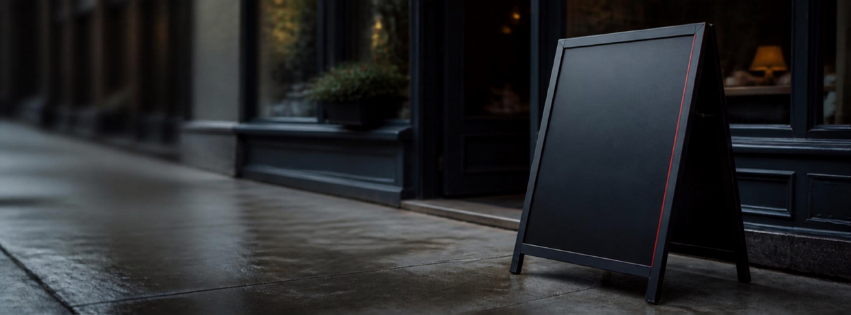 A-Frame Signs & Banner Stands