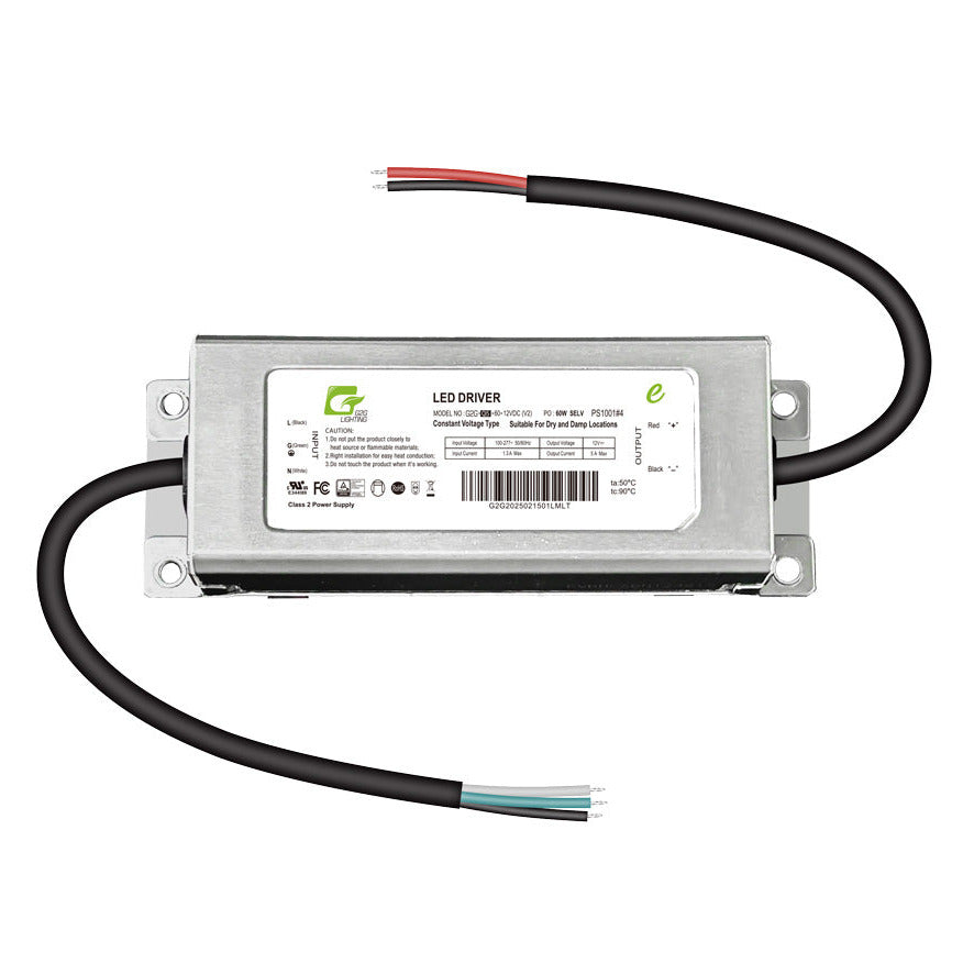 G2G® QIS LED Power Supply 60W 12VDC