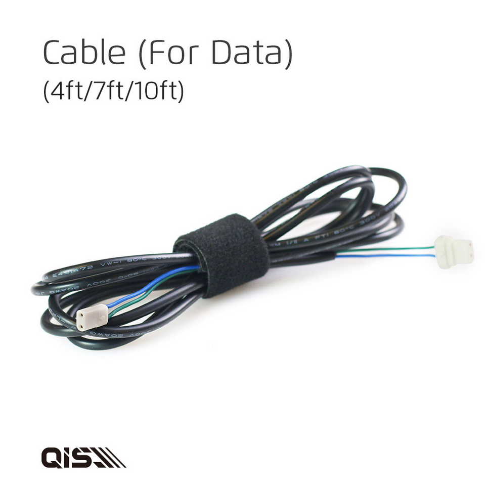 Indoor PDC Data Male Connector Jacketed Cable 20 AWG — 10' (10-Pack)