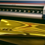 Graphictac 1000-4202X PVC/PET Composite Gold Chrome Vinyl