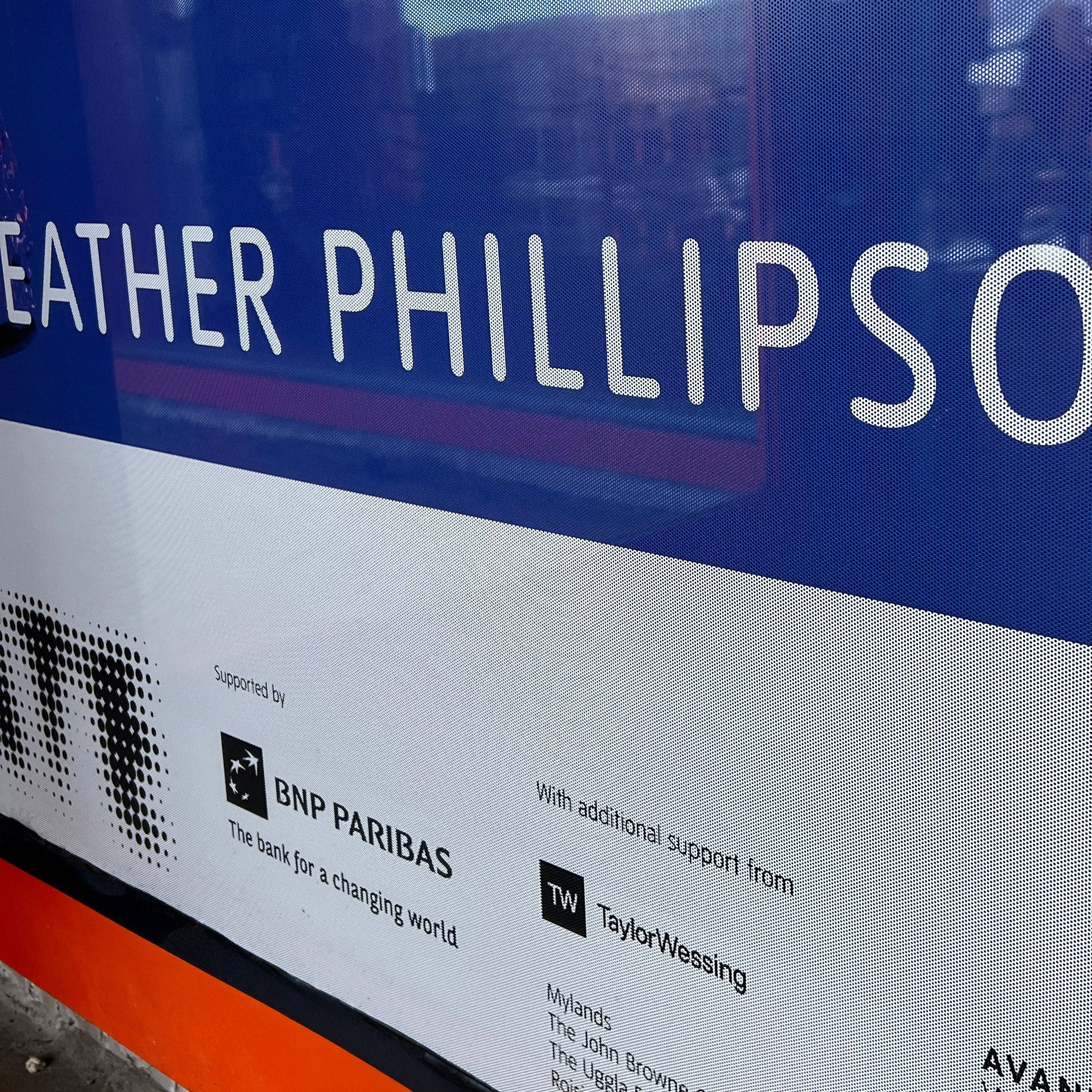 Contra Vision® Performance HD White on Black 40% Perforated Window Film