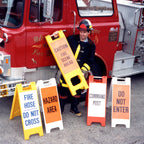 Minicade A-Frame Sign Holder — 12" x 24" White