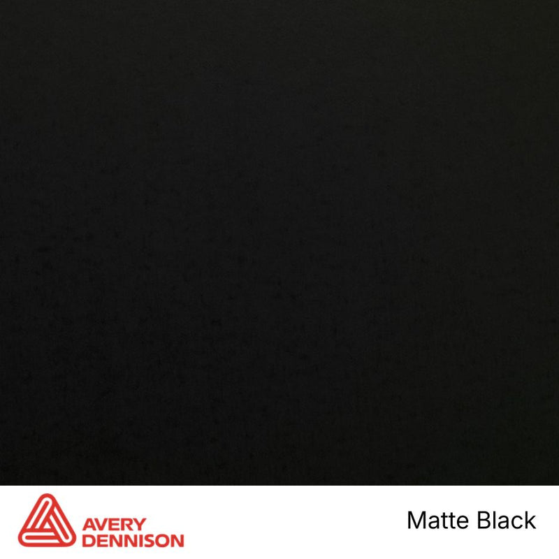 Avery Dennison® SW900 Supreme Wrapping Film — Matte Black - 180-O / 60" x 25 yd / Standard