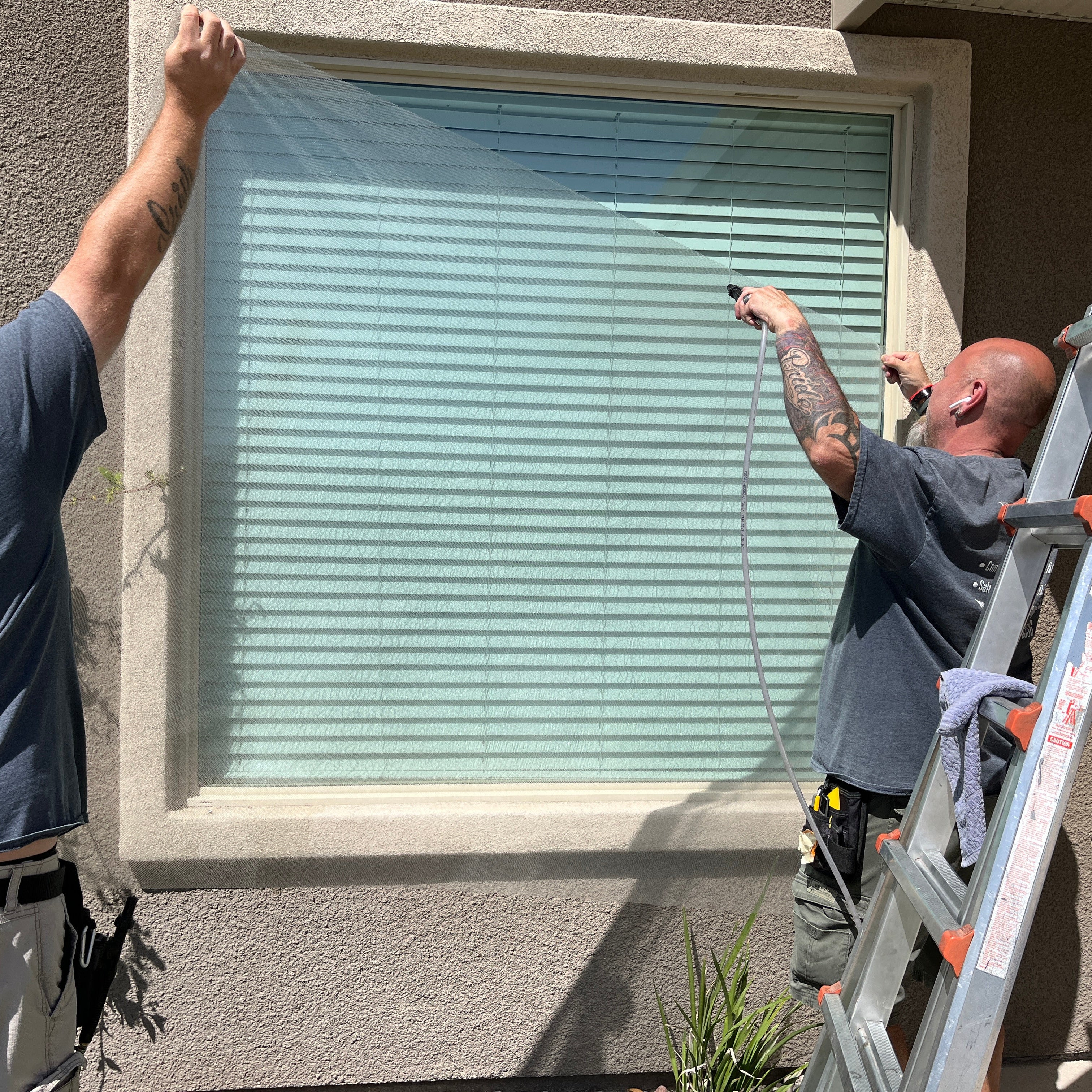 Contra Vision® CLPAC502 Scorch Protect Clear Perforated Film