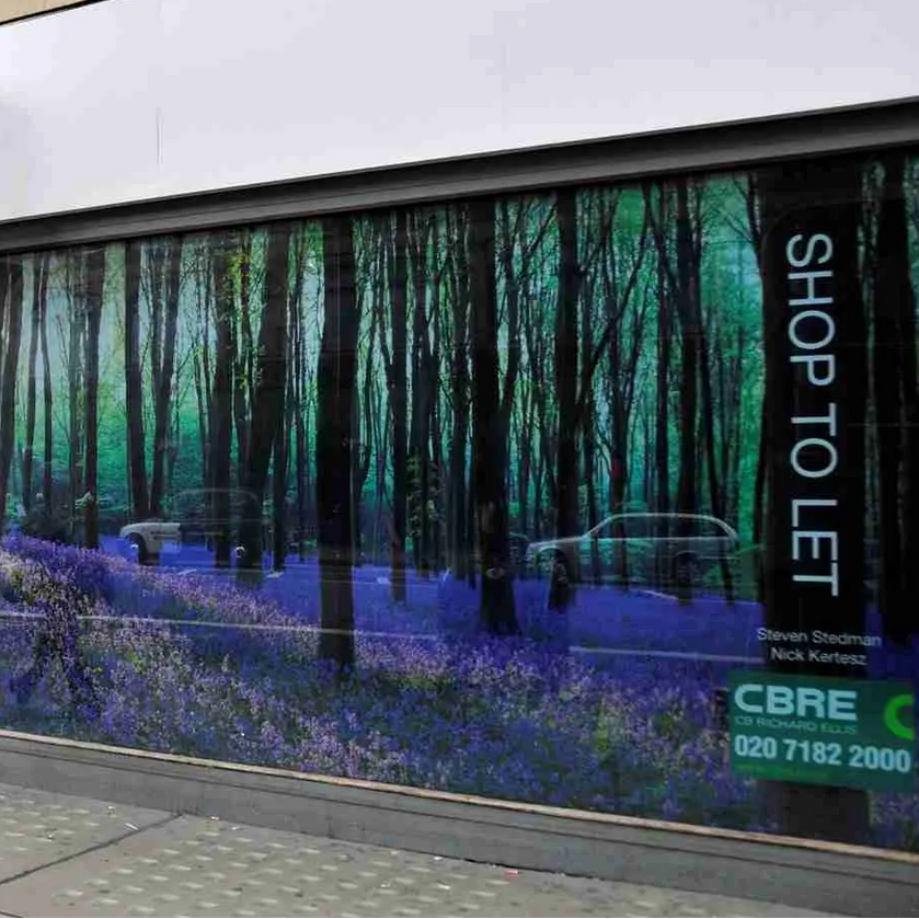 Contra Vision® Campaign Clear 30% Perforated Window Film