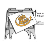 Quiksign® A-Frame Sign Holder