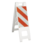 Narrowcade® A-Frame Sign Holder — 12" x 24" White