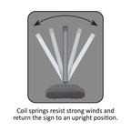 WindSign Deluxe A-Frame Sign Holder
