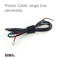 G2G Lighting® QIS Single-End Male Connector Jacketed Cable — 7ft 18AWG