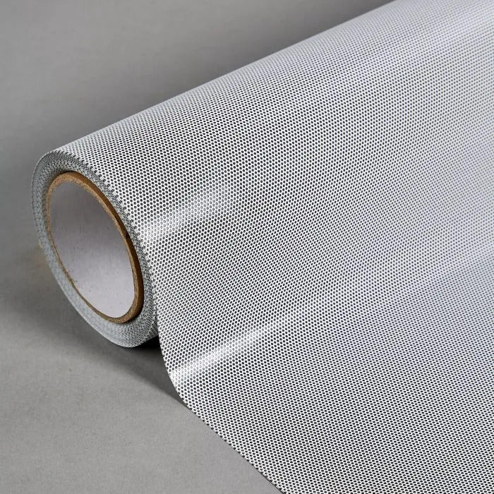 Contra Vision Performance HD White on Black Perforated Window Film