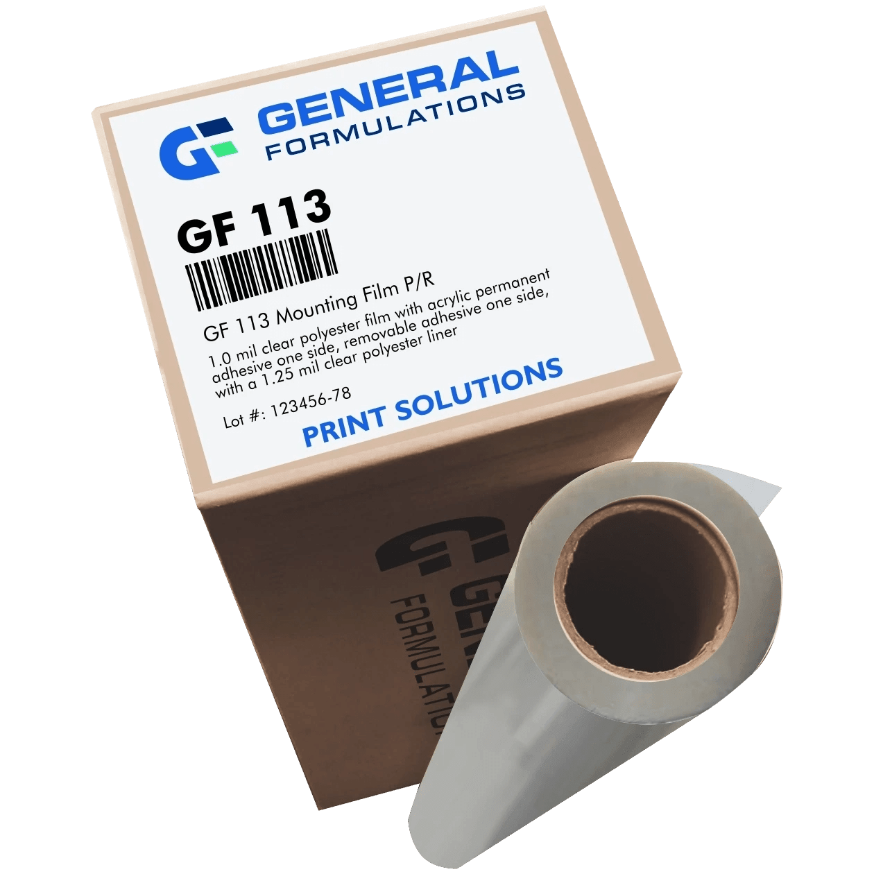 General Formulations GF 113 Clear Polyester Removable