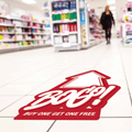 General Formulations GF 210 Traffic Graffic Matte White Floor Advertising Vinyl