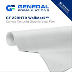 General Formulations GF 229 WallMark HTR Matte White Semi-Rigid Wall Vinyl