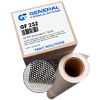 General Formulations GF 232 WindowMark UV Digital Matte White Perforated 50/50 Film