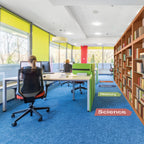 General Formulations® GFC109 Traffic Graffic® UL 5 - mil Scratch - Resistant Textured Matte Floor Laminate - SFPlastics&sSignSupply