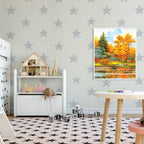 General Formulations® GFC229 WallMark™ Canvas 6 - mil Matte White Embossed Canvas Wall Vinyl - SFPlastics&sSignSupply