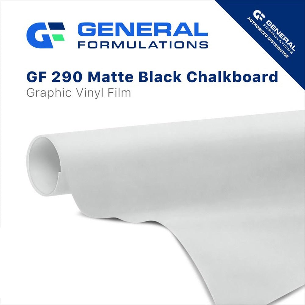 General Formulations GF 290 ChalkMark Matte Black Chalkboard Vinyl