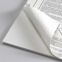Gilman Brothers White Adhesive-Coated Foam Board 48 x 96