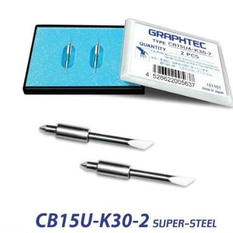 Graphtec Cb15U-K30-2 53005-003 1.5Mm 30 Degree Supersteel Blade