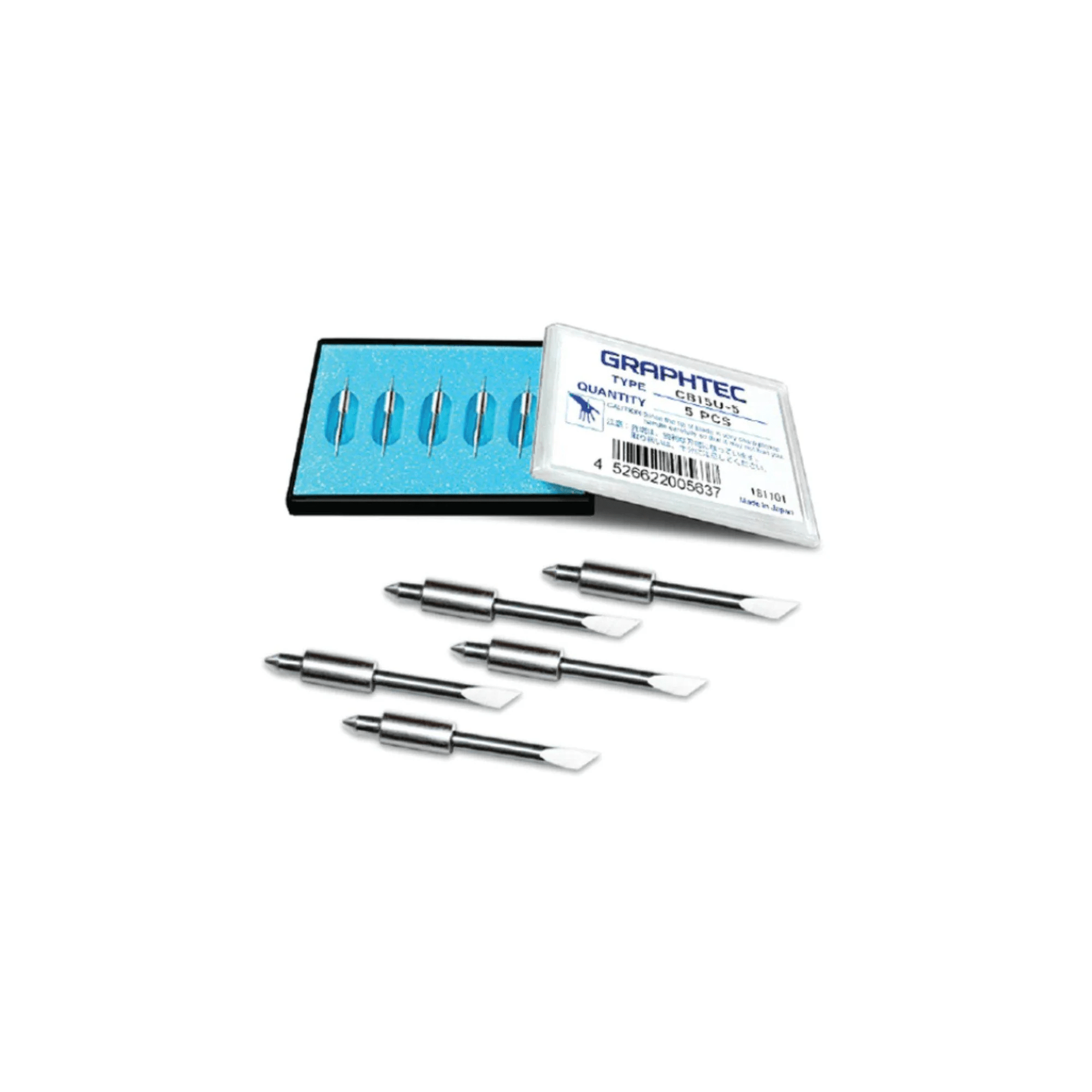Graphtec Cb15Ua-2 45 Degree 1.5Mm Ceramic Tipped Blade 5 Pack