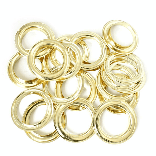 4 Gold Self-Piercing Grommet