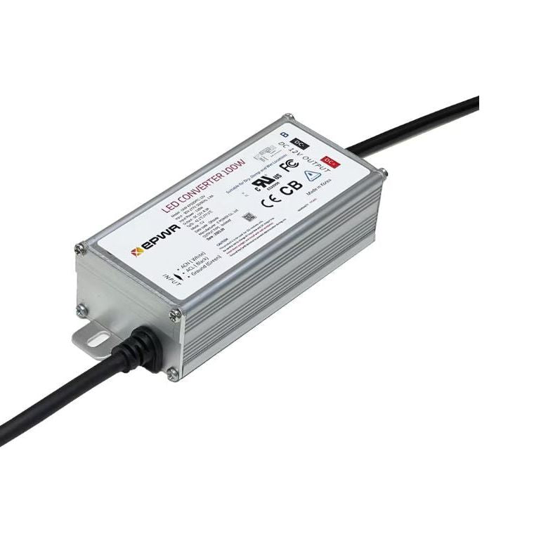 LED Power Supply 12VDC 8.3A IP68 Waterproof