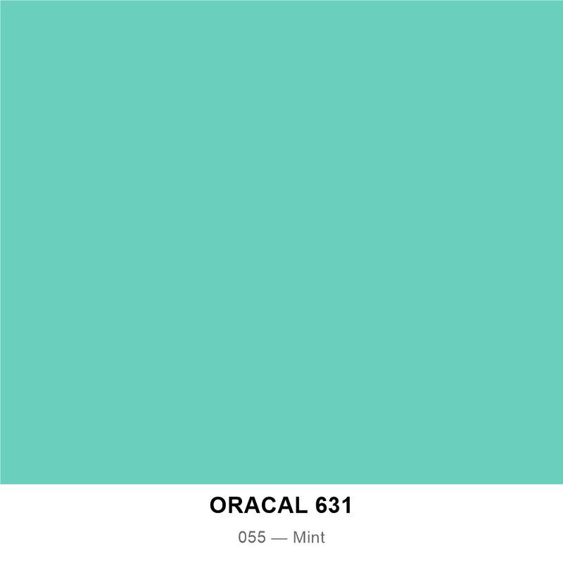 ORACAL® 631 Exhibition Cal Removable Matte Plotter Film — 055 — Mint / 24" x 50 Yards