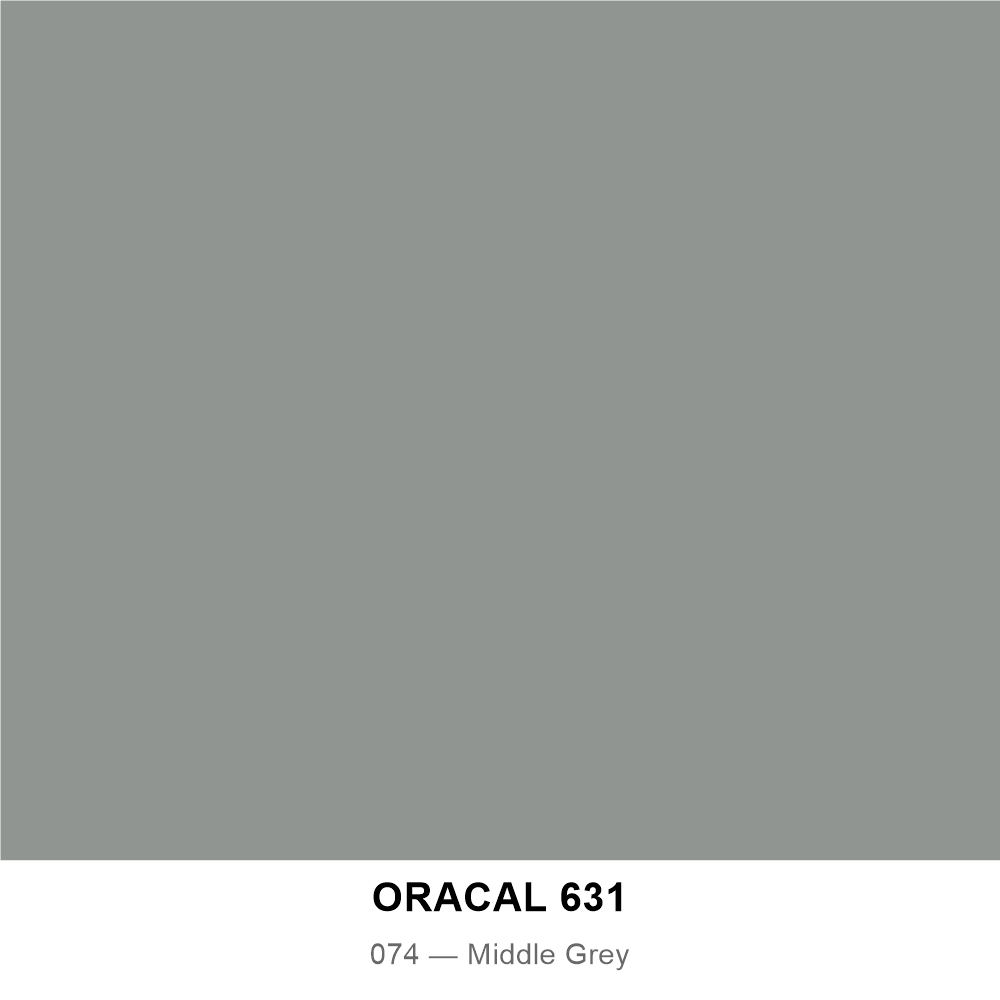 ORACAL 631 074 — Middle Grey