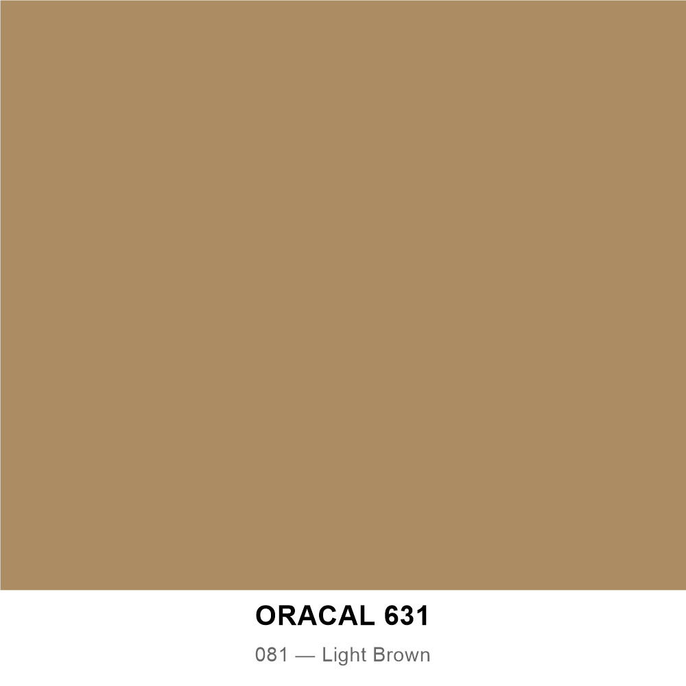 ORACAL 631 081 — Light Brown
