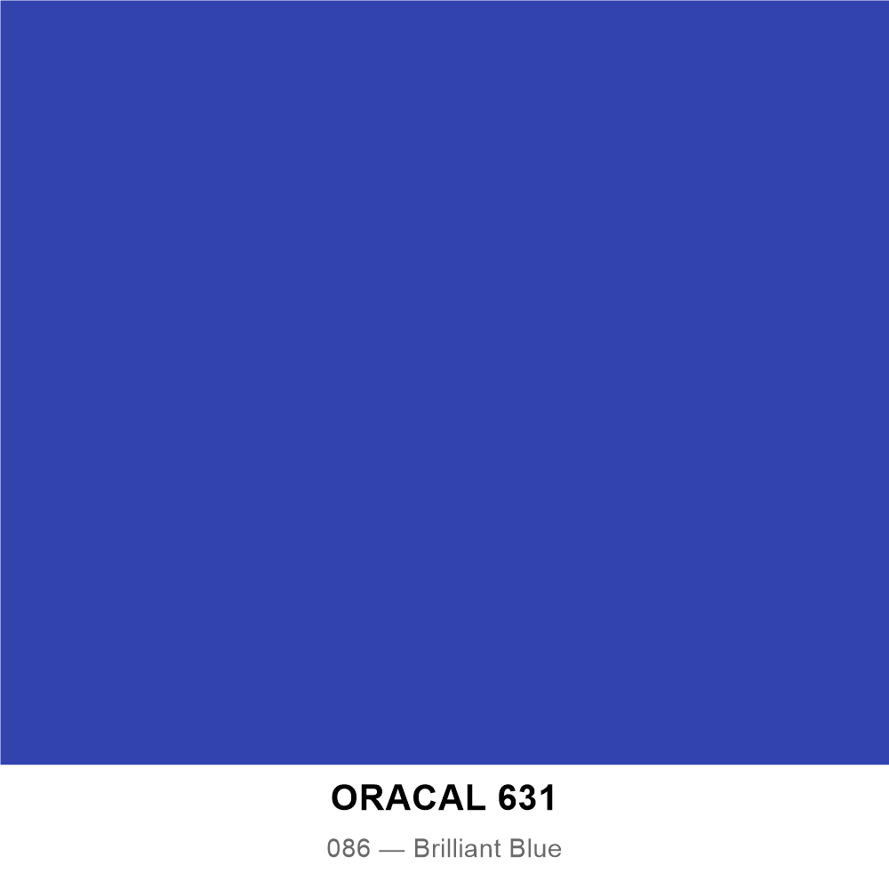 ORACAL 631 086 — Brilliant Blue
