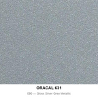 ORACAL 631 090 — Gloss Silver Grey Metallic