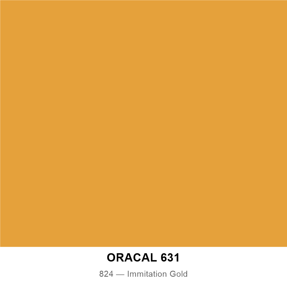 ORACAL 631 824 — Immitation Gold