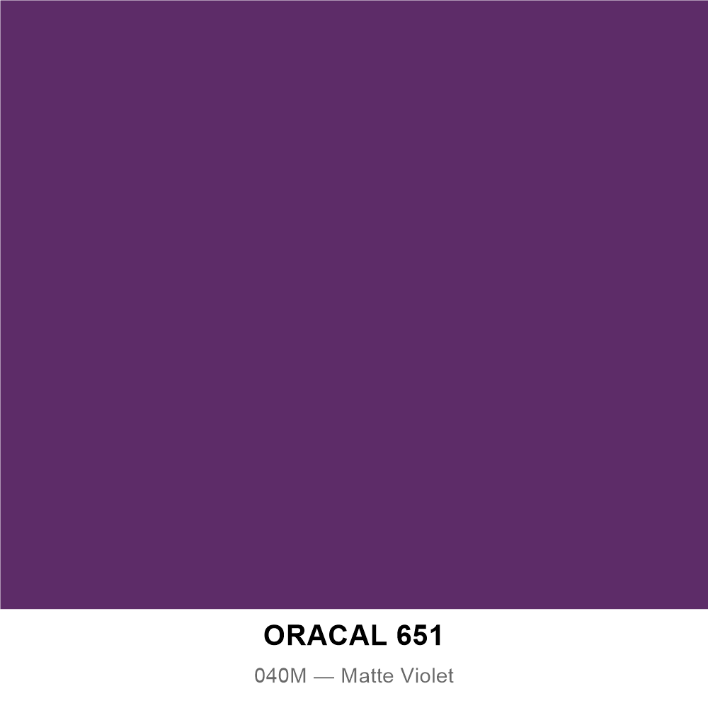 ORACAL 651 040M — Matte Violet