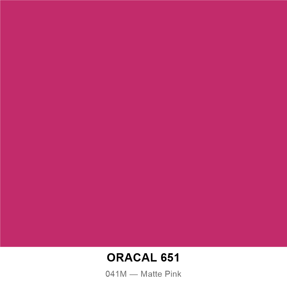 ORACAL 651 041M — Matte Pink