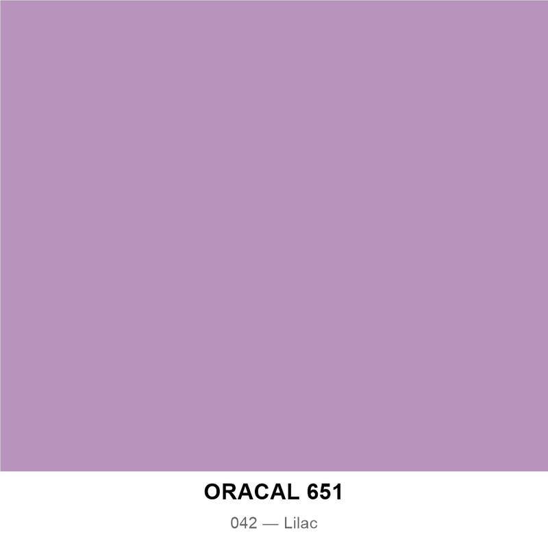 ORACAL® 651 Gloss Intermediate Cut Vinyl — 042 — Lilac / 24" x 10 Yards