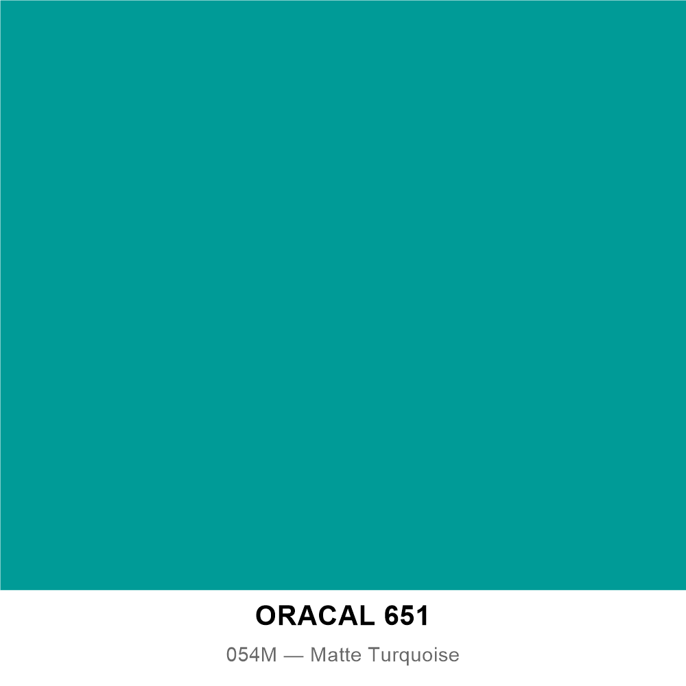 ORACAL 651 054M — Matte Turquoise