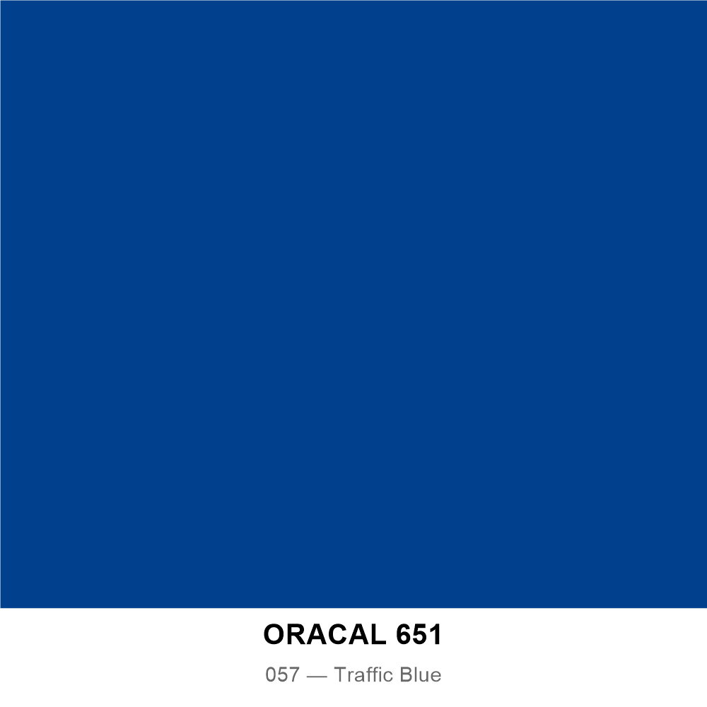 ORACAL 651 057 — Traffic Blue