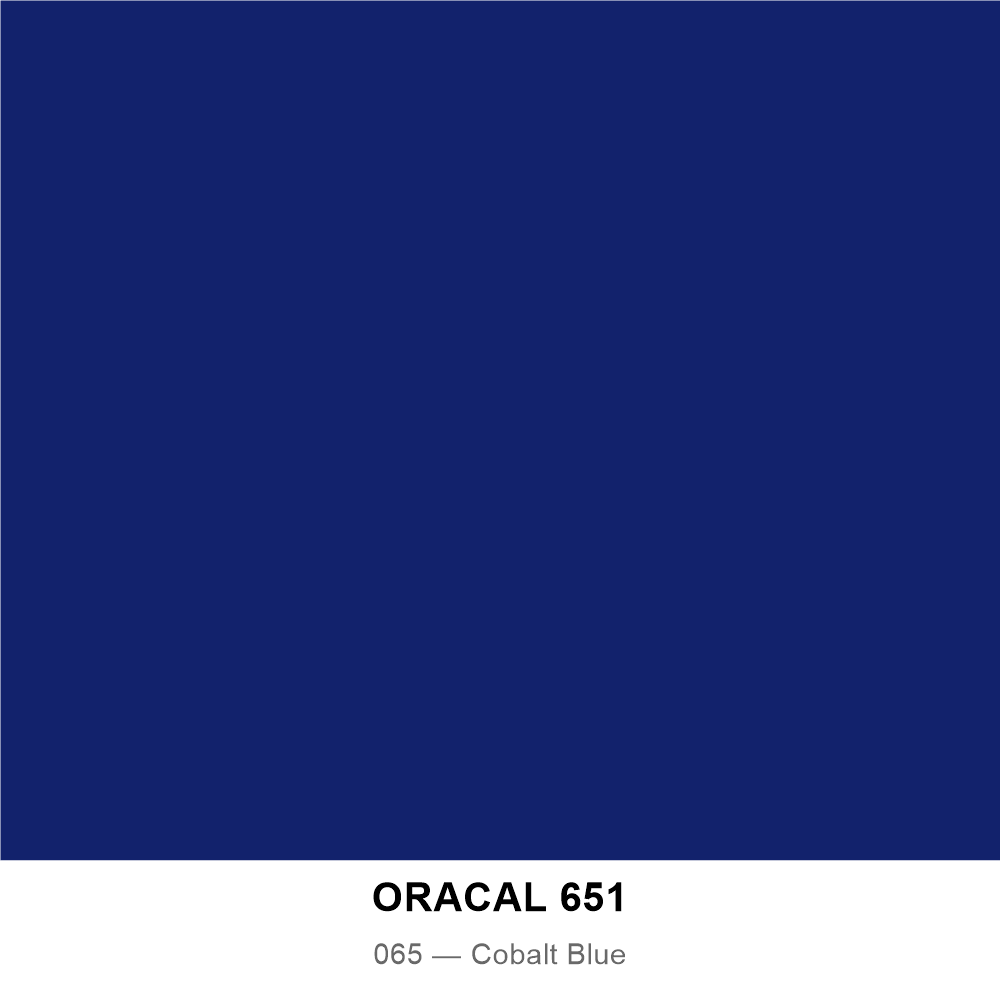 ORACAL 651 065 — Cobalt Blue