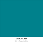 ORACAL 651 066 — Turquoise Blue